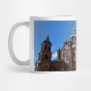Red brick Uspenski Cathedral Mug